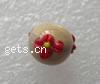 Handmade Lampwork Beads, 9-10mm, Sold by PC