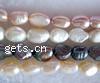Barock kultivierten Süßwassersee Perlen, Klumpen, 8-9mm, 36PCs/Strang, verkauft von Strang
