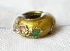 Filigree Cloisonne Beads, Rondelle, with flower pattern Approx 4.5mm 