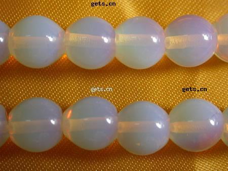 Sea Opal Jewelry Beads, Round, more sizes for choice, Length:15.5 Inch, Sold By Strand