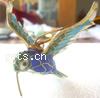 Cloisonne Christmas Gift, Bird, mixed colors 
