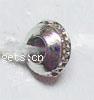 Zinc Alloy Jewelry Beads, Rondelle, plated 4mm Approx 1mm, Approx 