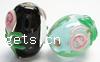 Handmade Lampwork Beads, Oval, 14X12mm, Sold by PC