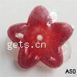 ABS Kunststoff Perlkappen, Blume, Nachahmung Perle, keine, 12x6mm, 1000PCs/Tasche, verkauft von Tasche