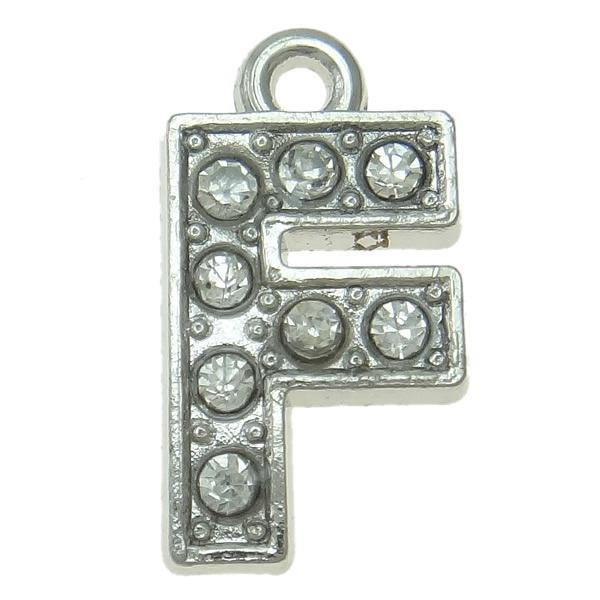 Letter F, 10x18x2mm