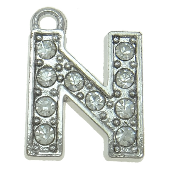 Letter N, 13x17x2mm