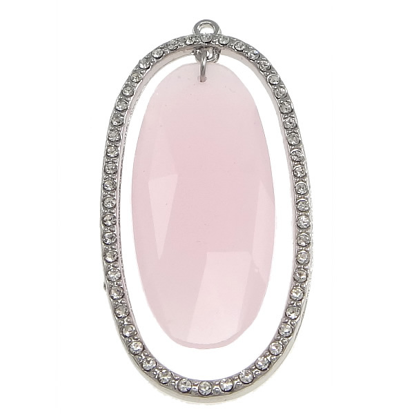2:Platinum färg klädd med rosa glas
