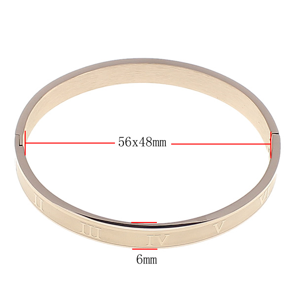 1:6mm, Inner Diameter:Approx 56x48mm, Length:Approx 6.5 Inch