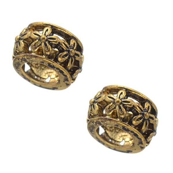 1:antique gold color plated