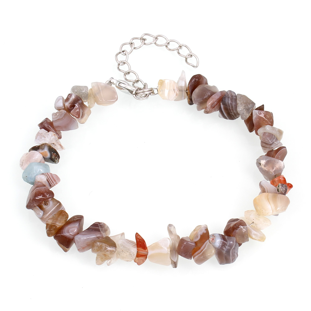 8 coffee lace agate