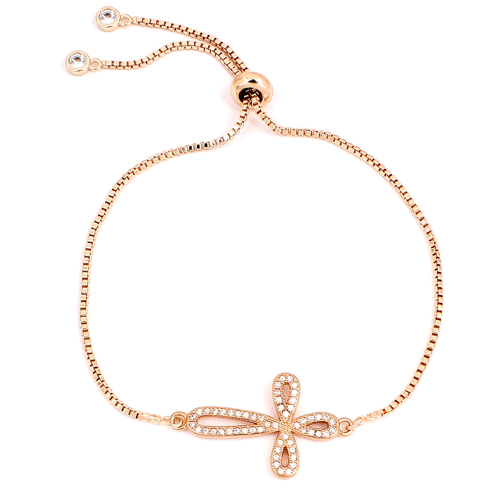2:rose gold color plated