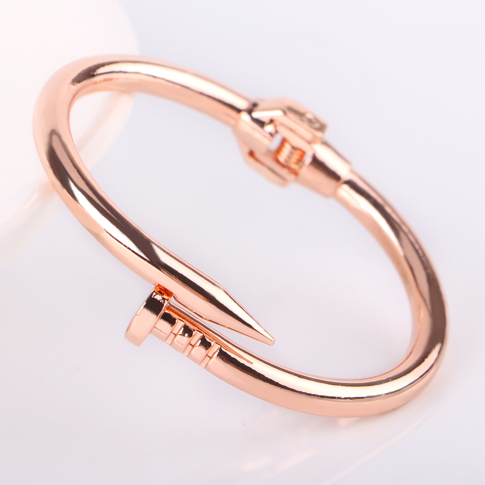 rose gold color plated