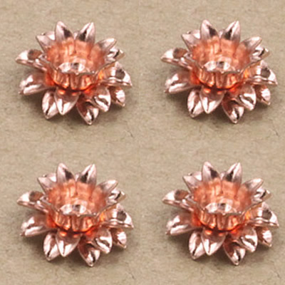 couleur or rose plaqué