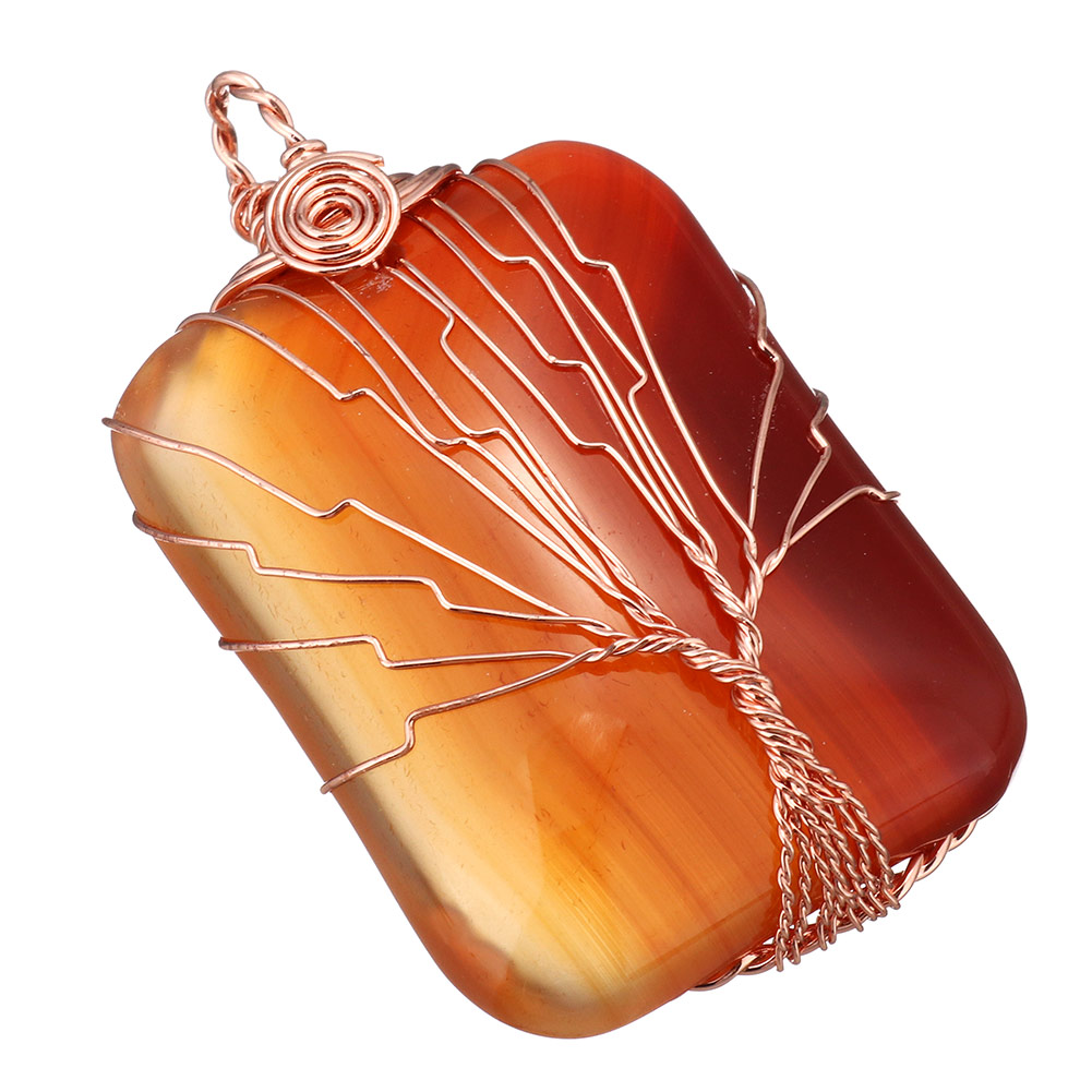  Agate rouge