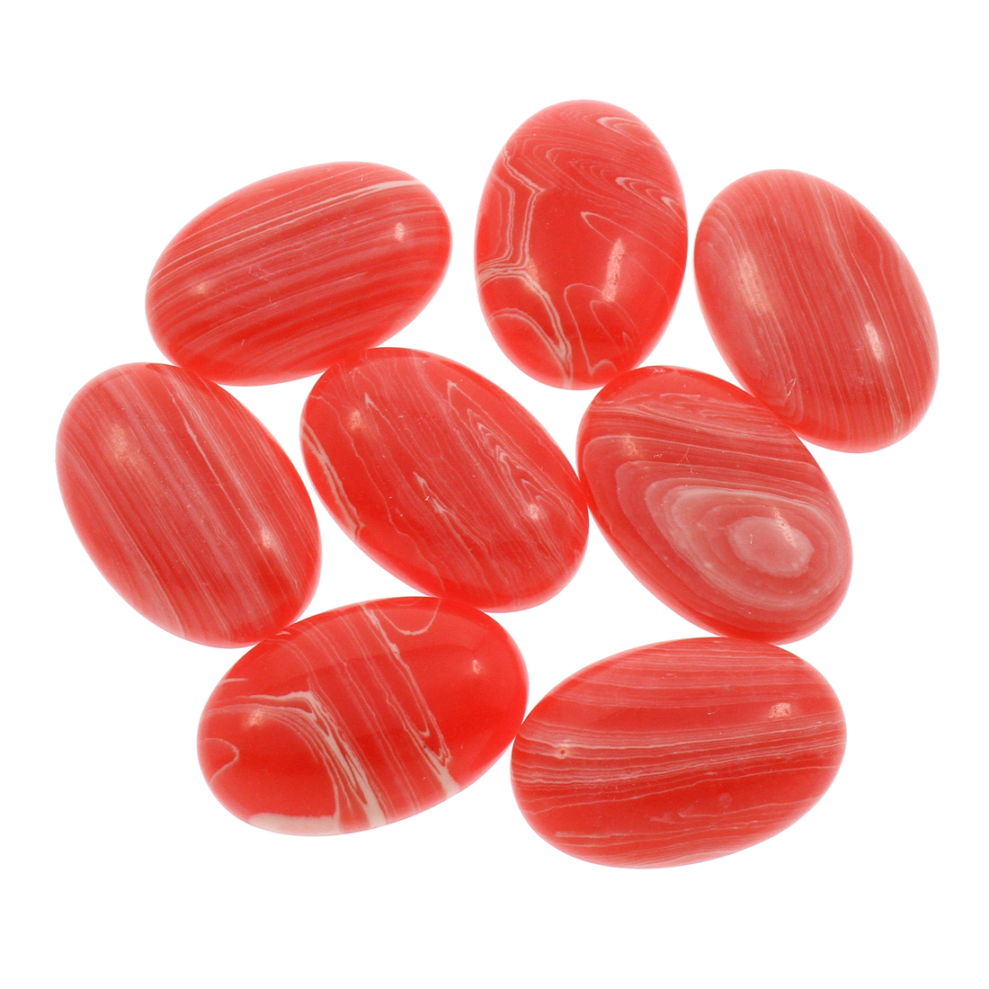 agate rouge profond