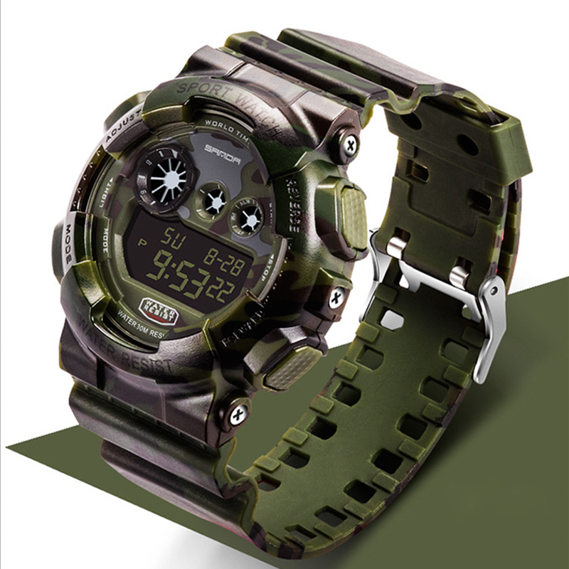 4:army green camouflage