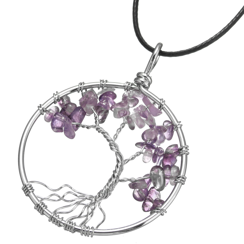 6:platinum color plated with amethyst