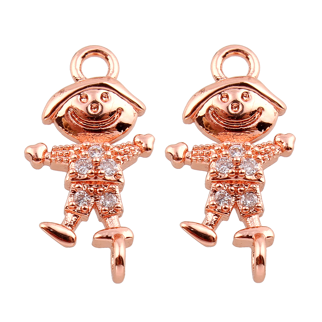  real rose gold plated