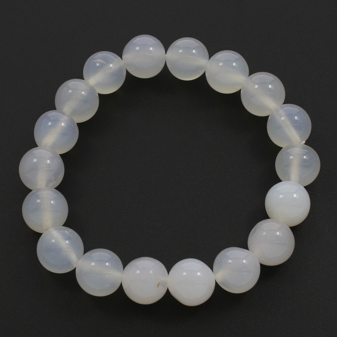 7 white agate