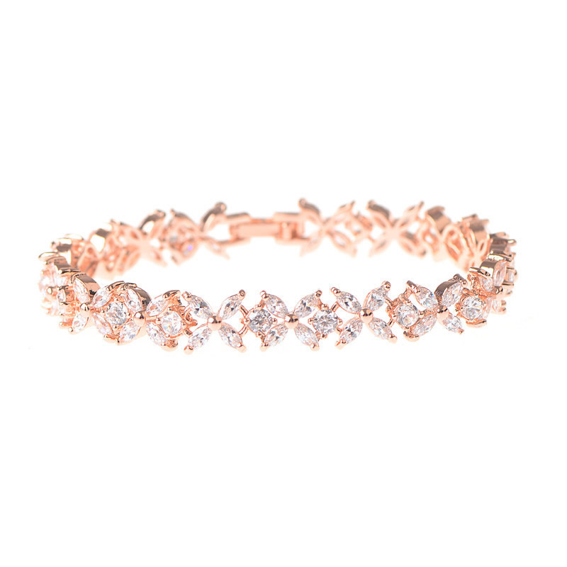 2:real rose gold plated