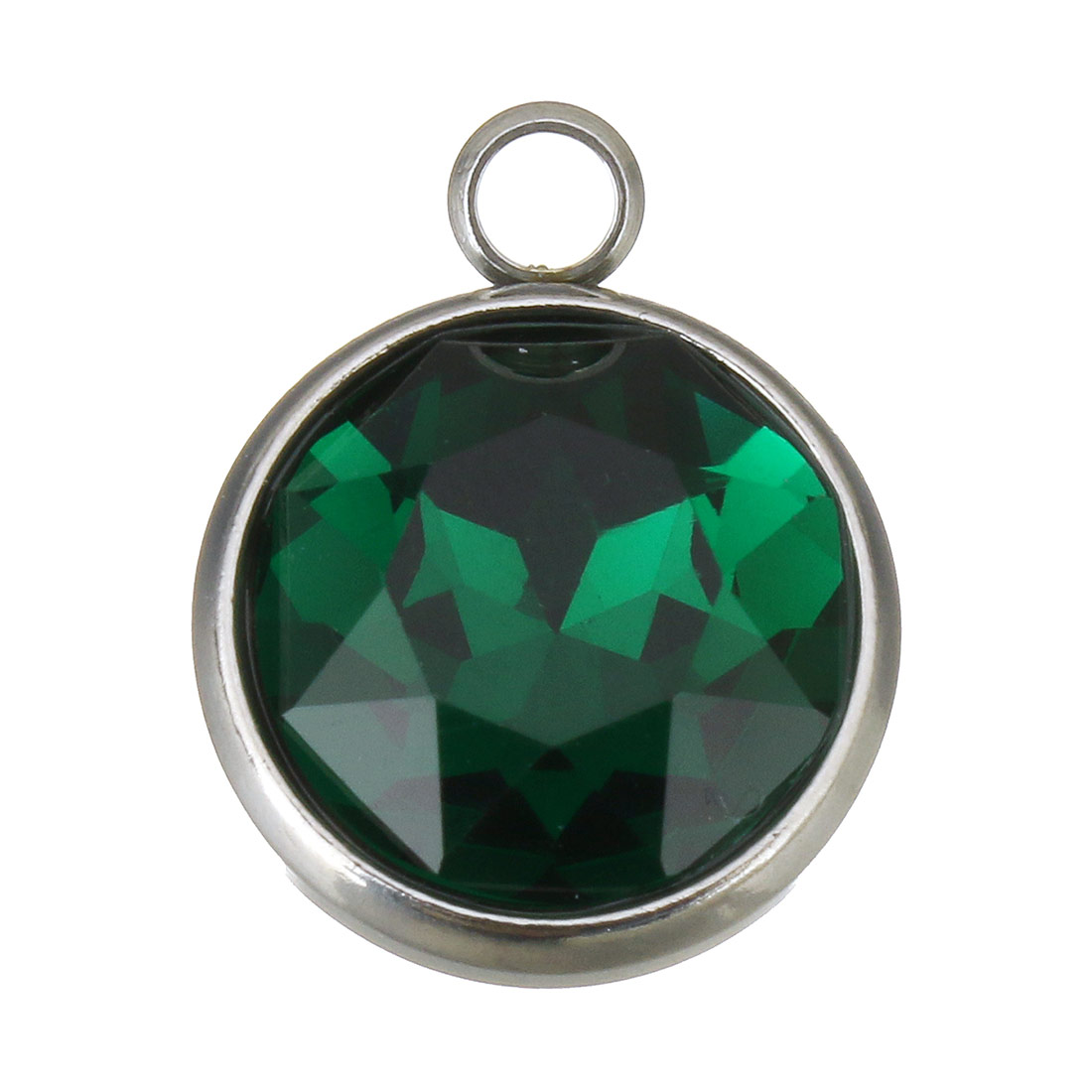 11:kryształowy czarny zielony