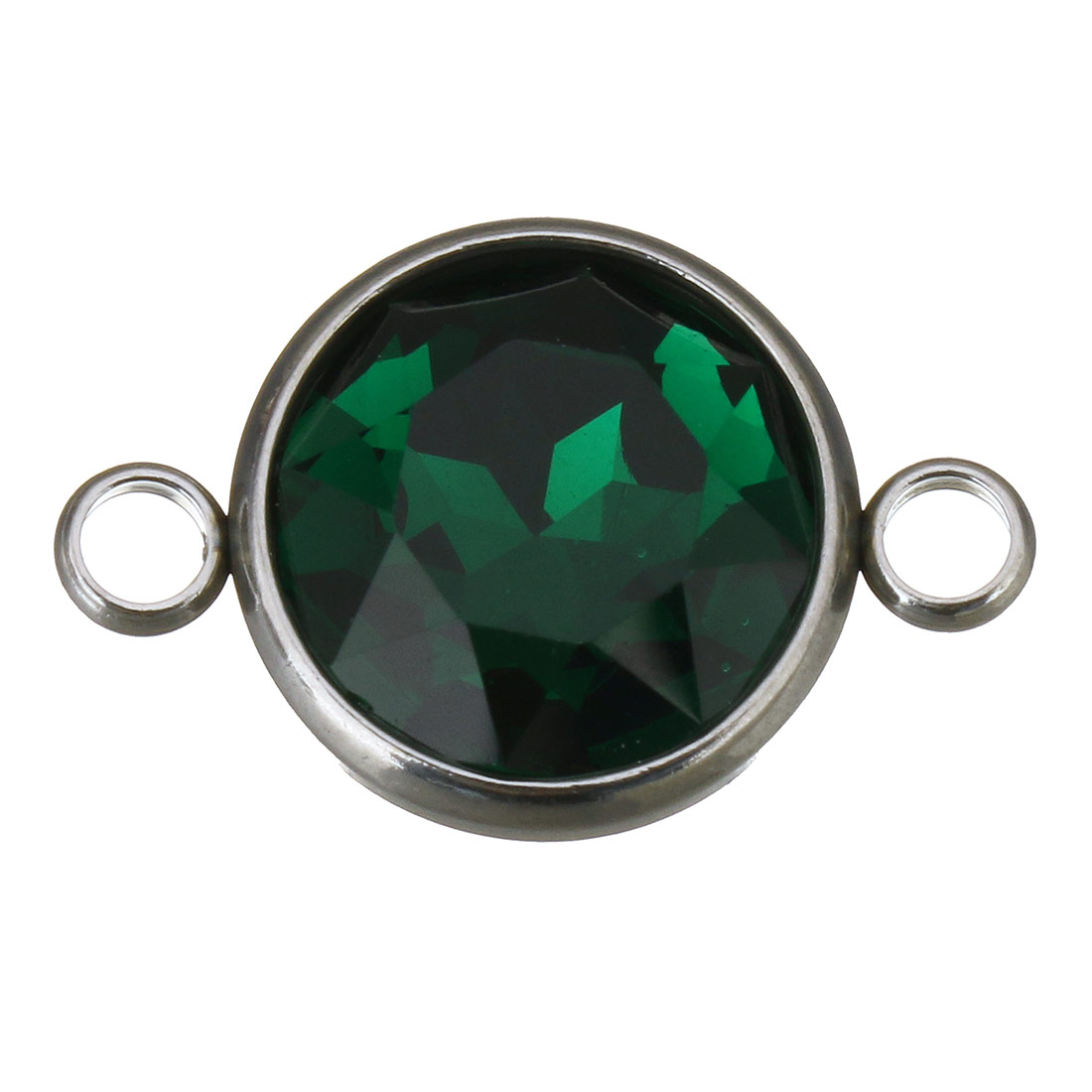 Kristall schwarz grün