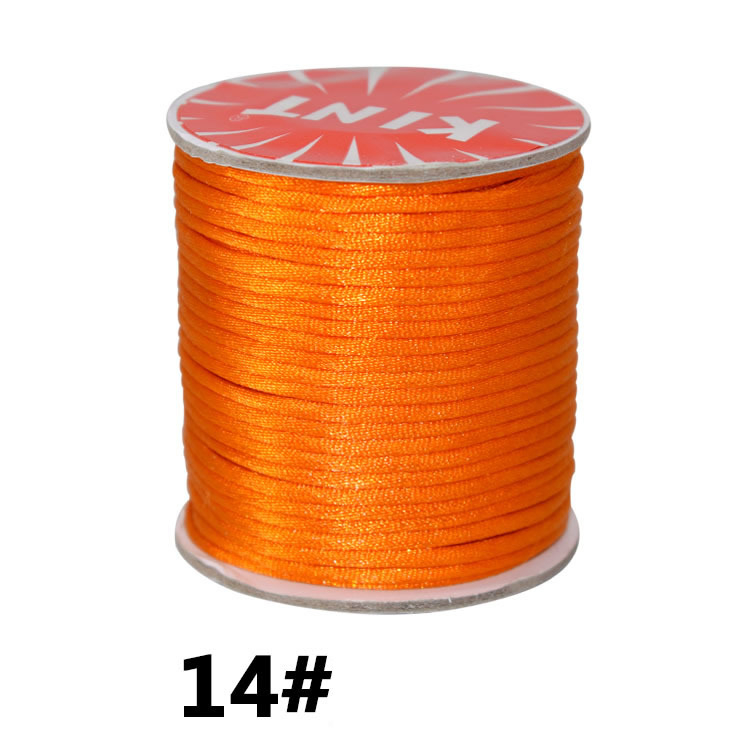 deep reddish orange, 5# 2.5mm, Approx 18m/Spool
