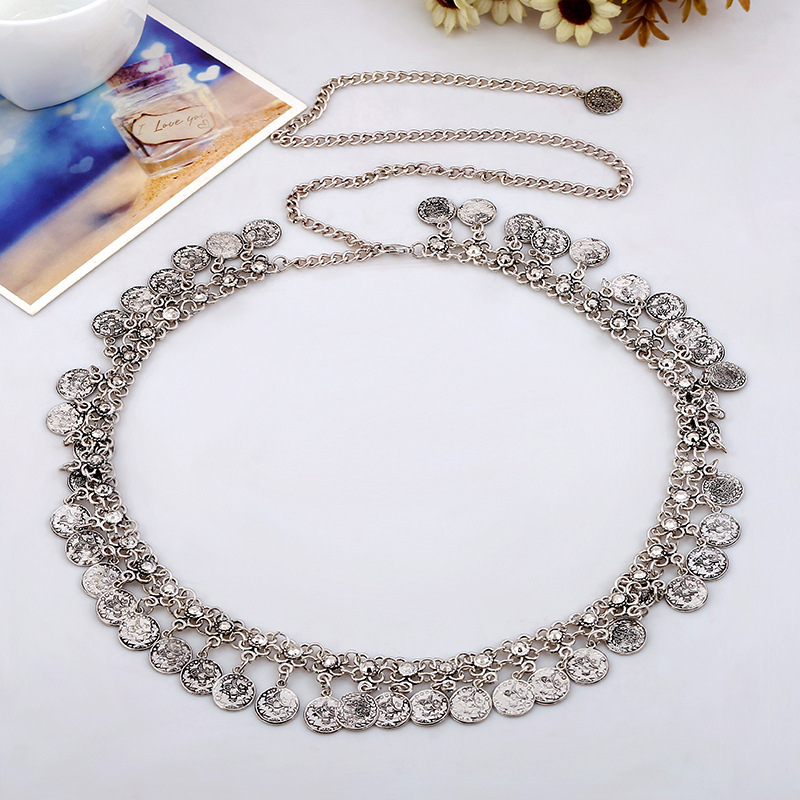 1 antique silver color plated