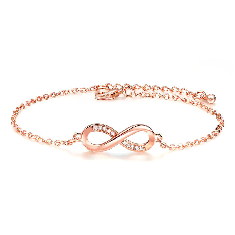 1:real rose gold plated