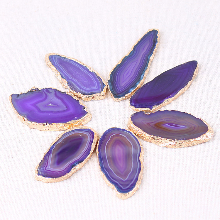 5 purple agate