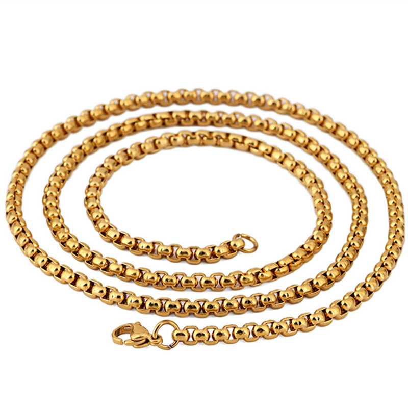 E Necklace Chain 25x600mm