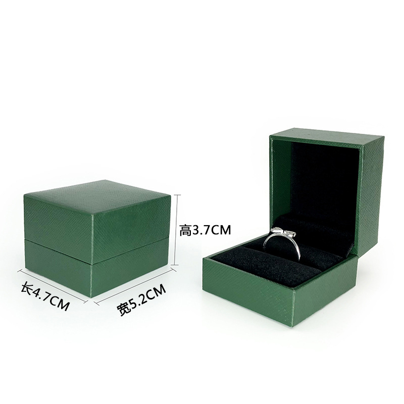 dark green Single Ring Box