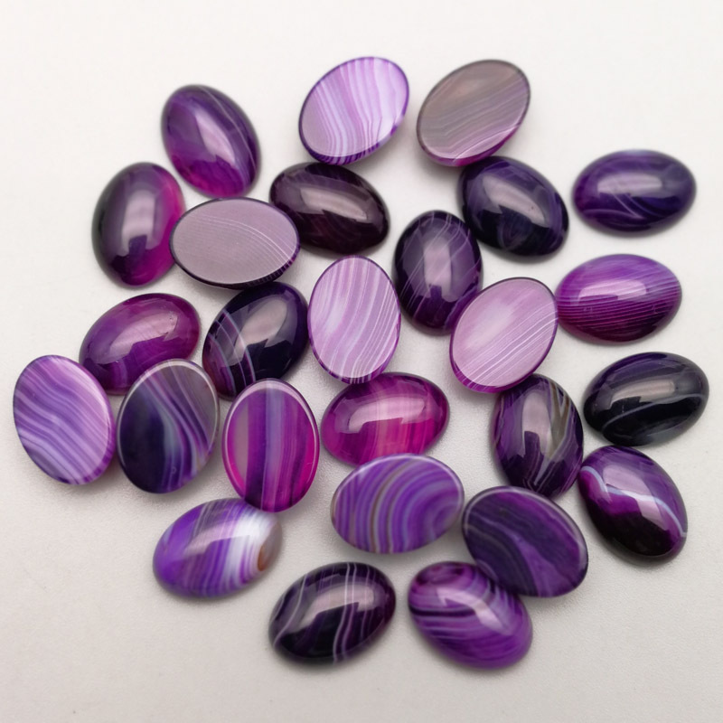 15 Agate dentelle violet