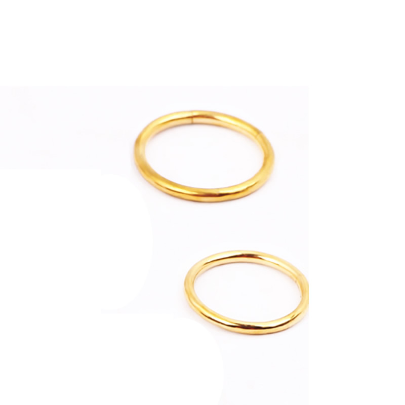 1.2x8mm, gold color plated