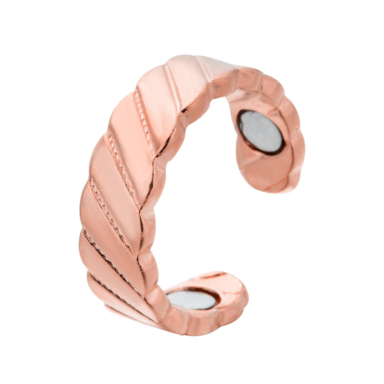 New woven rose gold