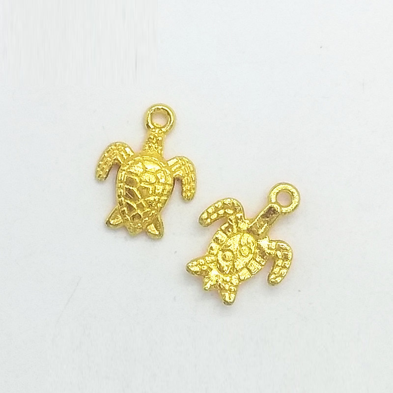 3 gold color plated