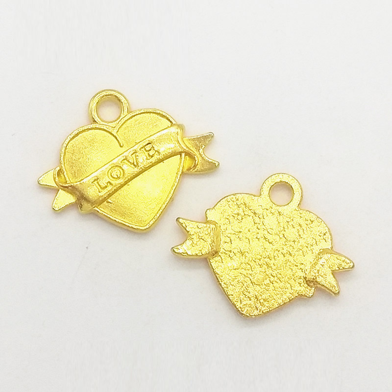 3 gold color plated