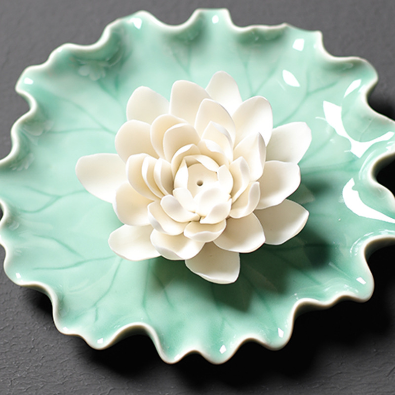 Water Lily with plate：178x60mm