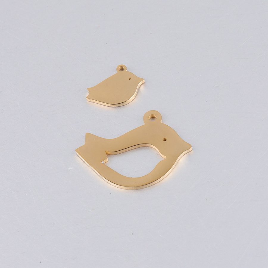 gold color plated 15.5x12mm