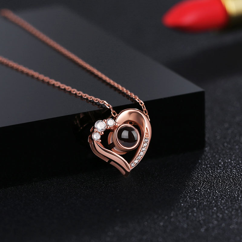 2 rose gold color plated