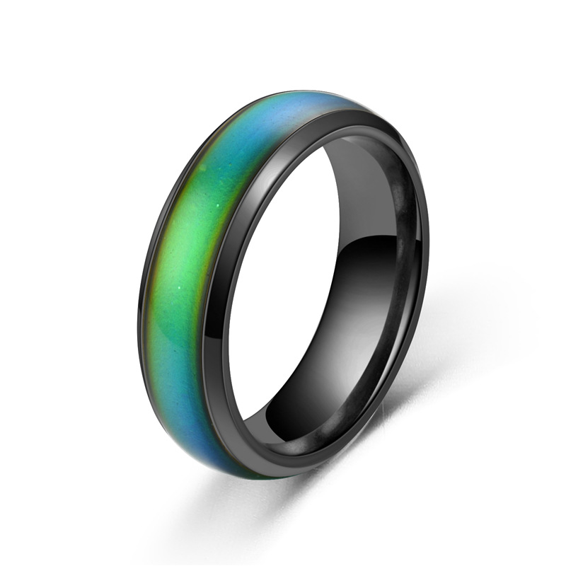 black ionic, ring size: 6
