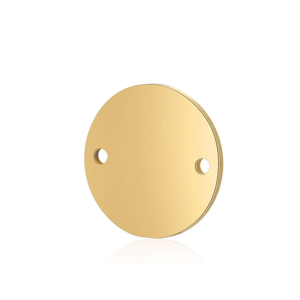 gold color plated,10mm