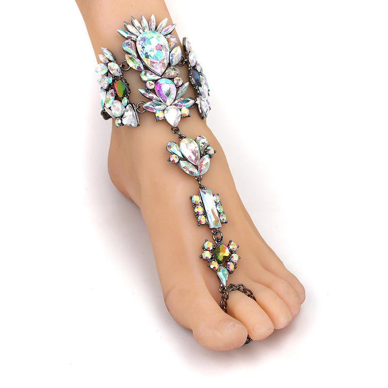 10:multi-colored Anklet