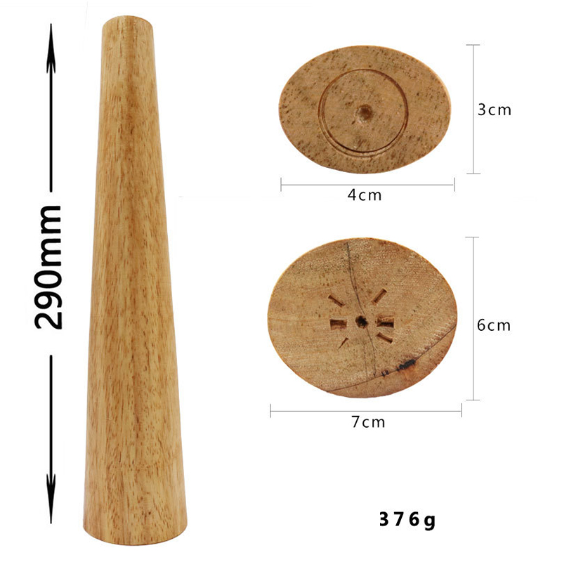 oval bangle wood stick