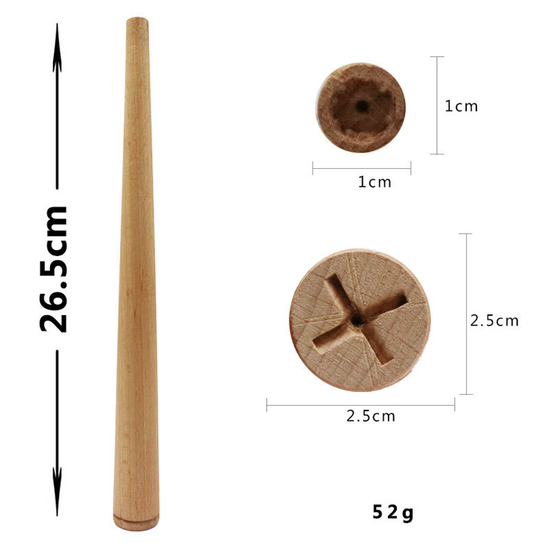 3:round ring wood stick