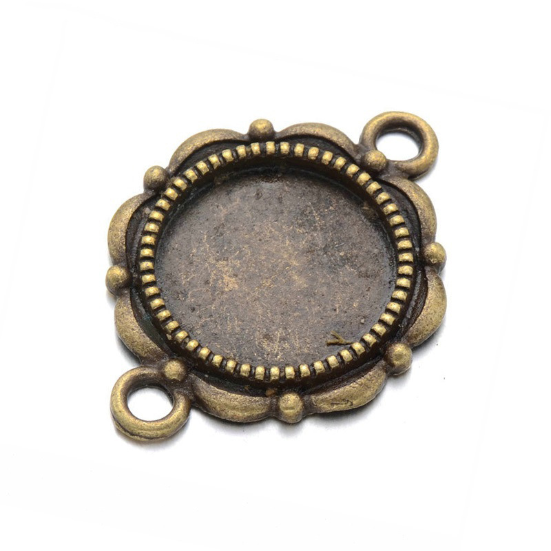 1:antique brass color plated