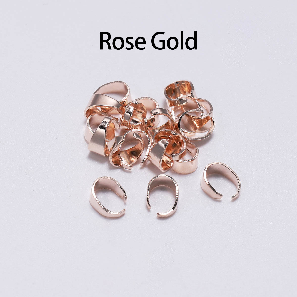 rose gold color 5x7mm