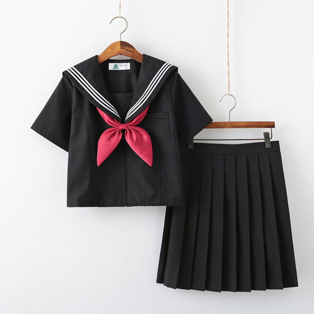 Short sleeve skirt (free goldfish knot)
