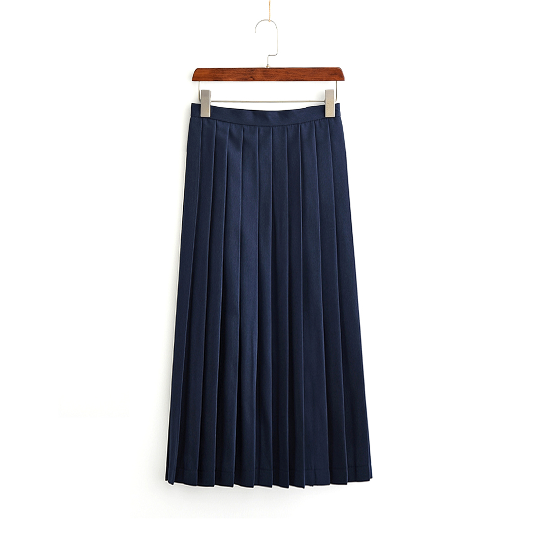 Navy blue, long skirt (80 cm)