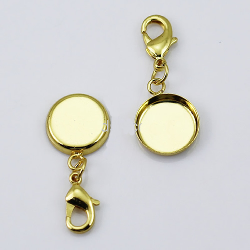 gold color plated--12mm